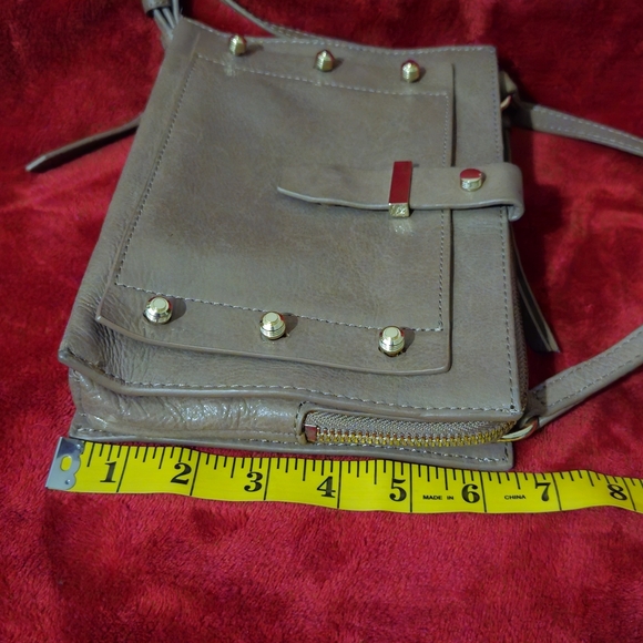 Botkier Olive Crossbody Bag with Gold Accents - Picture 2 of 9
